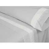 Pierre Cardin - ELISA - Bedding Set - Wit - 100% Katoen - 4 Stuks