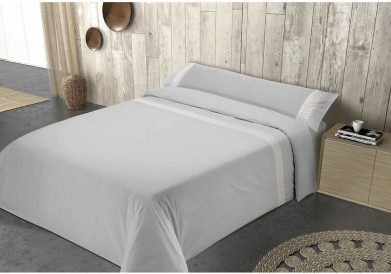 Pierre Cardin - ELISA - Dekbedovertrek Set - Grijs - 100% Katoen - 2 of 3 Onderdelen