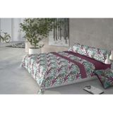Set desheets Pierre Cardin coral lili mauve bed de150