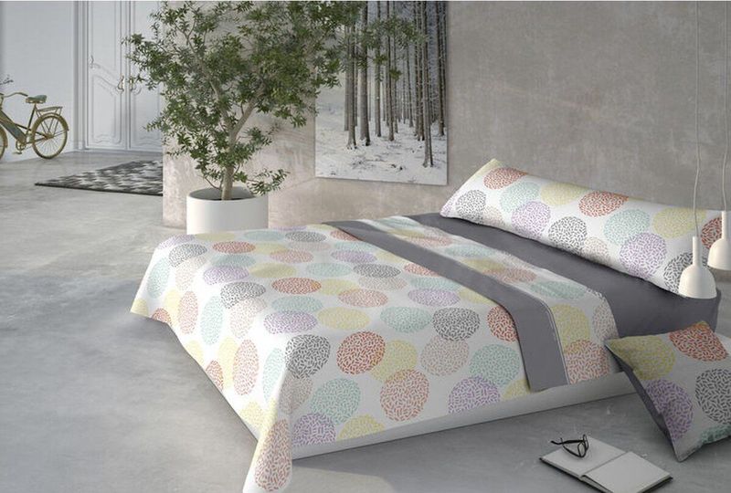 Pierre Cardin - Coralina Doris - Beddengoed - Grijs - Set voor Eenpersoonsbed