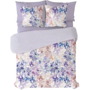 Pierre Cardin - SARA - Dekbedovertrek Set - Mauve - 3 Onderdelen - 50% Polyester 50% Katoen