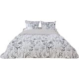 Pierre Cardin - FANY - Dekbedovertrek Set - Grijs - 3 Onderdelen