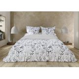 Pierre Cardin - FANY - Dekbedovertrek Set - Grijs - 3 Onderdelen - 50% Polyester 50% Katoen