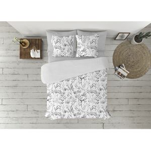 Pierre Cardin - FANY - Dekbedovertrek Set - Grijs - 3 Onderdelen - 50% Polyester 50% Katoen