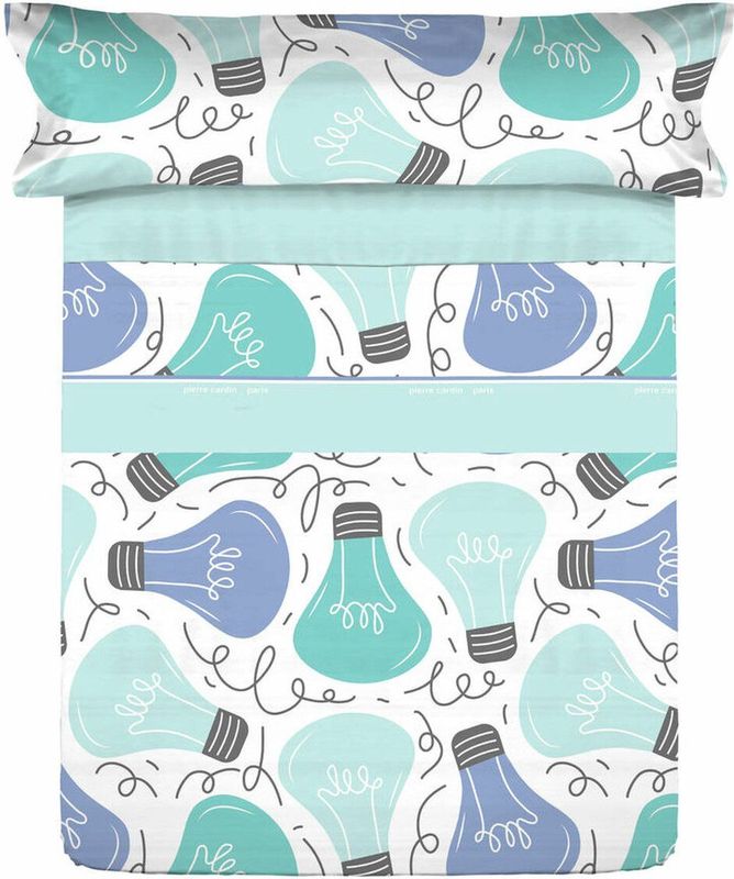 Pierre Cardin - IDEAS - Beddengoed - Blauw - 50% Polyester 50% Katoen