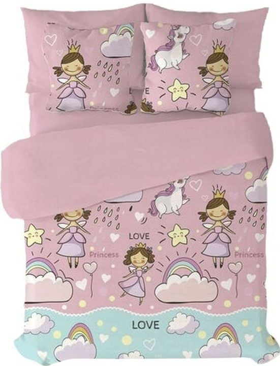 Pierre Cardin - Morgana - Dekbedovertrek Set - Roze - 3 Onderdelen - Polyester/Katoen