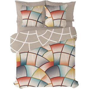 Pierre Cardin - Lucas - Noorse Hoes - Bruin - 144 Draden - 150 x 230 cm