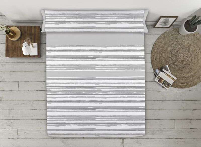 Tejidos Reina - Set Beddengoed - Wit - 50% Polyester 50% Katoen