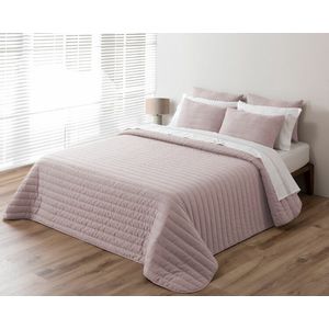 Pierre Cardin - LINO - Sprei - Roze - 100% Polyester - 250 x 270 cm