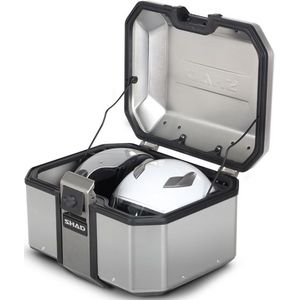 Shad Topcase Terra Aluminium TR48 silber - Motorradzubehör - Motorradgepäck - Koffer