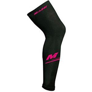 Massi Adur kousen, uniseks, zwart/fuchsia, eenheidsmaat