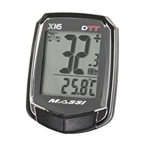 Massi 45407 - kilometerteller fietscomputer 16 draadloze draadloze