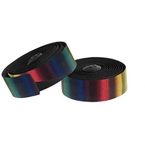 Massi Dual Wave stuurband, regenboog, zwart
