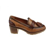 Pikolinos Llanes - Dames Pump - Bruin - Leer - Gedempte Binnenzool
