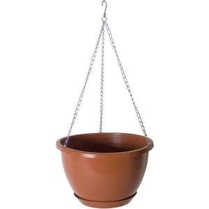 Gerimport Hangbloempot 27 x 16 Cm Terracotta