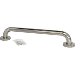 Gerimport Badkamer/douche wandbeugel handgreep - RVS - zilver - 40 cm