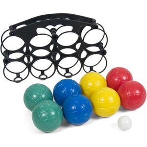 Gerimport Jeu de Boule 8 Ballen Kunststof