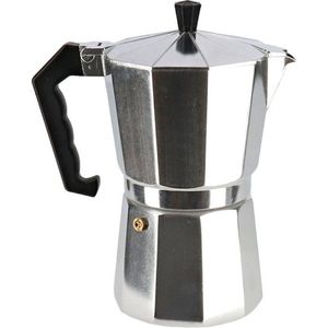 Aluminium moka/koffiemaker voor 12 kopjes