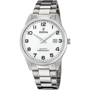 Festina Analoog kwartshorloge voor heren, met roestvrij stalen armband F20511/1