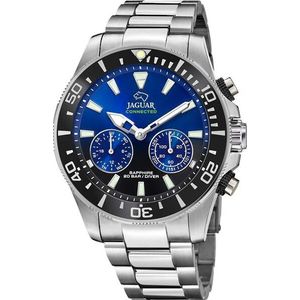 Jaguar Chronograph »Jaguar Connected«, Armbanduhr, Quarzuhr, Herrenuhr, Saphirglas, Stoppfunktion, Swiss Made