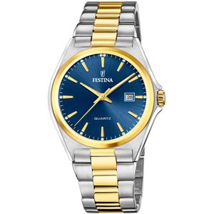 Festina Casual Watch F20554/4, blauw, armband, Blauw, Klassiek en sportief