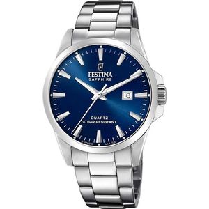 Festina Quarzuhr »Swiss Made Collection«, Armbanduhr, Herrenuhr, Damenuhr, Swiss Made, Edelstahlband, Datum