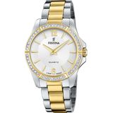 Festina Quarzuhr »Mademoiselle«, Armbanduhr, Damenuhr, Edelstahlarmband