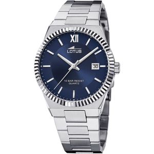 Lotus Quarzuhr, Armbanduhr, Herrenuhr, Damenuhr, bis 10 bar wasserdicht, Datum