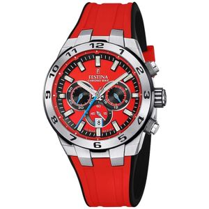 Festina Chronograph »Chrono Bike 2024«, Armbanduhr, Quarzuhr, Herrenuhr, Stoppfunktion, bis 10 bar wasserdicht