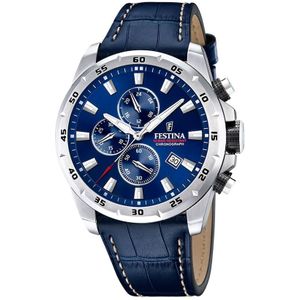 Festina Sporthorloge F20692/2, blauw, klassiek en sportief
