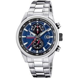 Festina Sport Watch F20694/5, blauw, heren chronograaf