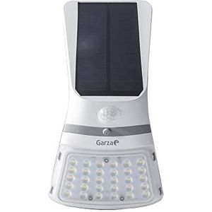 Garza Solarlamp LED 3,5 W 430 lm 6000 K met schemer- en bewegingssensor, wit