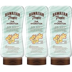 HAWAIIAN Tropic - After Sun Silk Hydration - beschermende lotion, ultra-ligera, kokosnoot & papaja - 3-pack