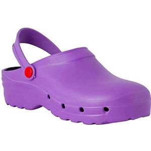 REPOSA LIGHT SHOCK hygiëneclips, klompen, verzorgingsschoenen Comfortabele en licht netvormige EVA gezondheidsschoenen, gesloten bovenmateriaal, zijgaten, anatomische SRC zool