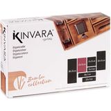 Gerim - Kast/lade sorteer organizer bamboe houten bakje 23 x 15 x 5 cm