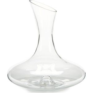 Glazen wijn karaf / decanteer kan 1,7 liter 22 x 23 cm - Wijn schenkkan