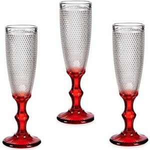 Drinkglazen - Transparant - Glas - Set van 6