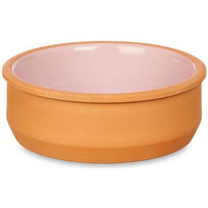 La Dehesa - Set 6x tapas/creme brulee schaaltjes terracotta/roze 12cm