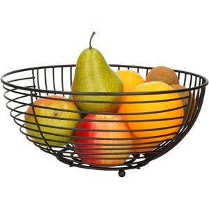 Fruitmand - Metalen Fruitmand met 4 Niveaus - Afneembare Fruitschalen voor een Fruitmand - Metalen Fruitmand met 4 Niveaus - Afneembare Fruitschalen voor een