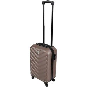 Luxe - Reiskoffer - Handbagage - Hardcase - 52 x 33 x 20 cm - Taupe