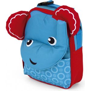 Fisher-price Rugtas Olifant 28 Cm Blauw/rood