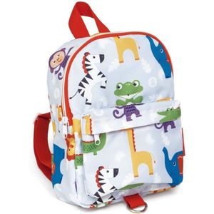 Fisher-price Schooltas Dieren Junior 26 X 20 Cm Polyester Wit