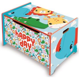 Fisher-price Opbergbank Happy Day 60 X 56 Cm Hout 3-delig