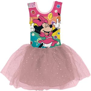 Disney - Minnie Mouse - Kinderkostuum - Roze - Tutu met Glitters