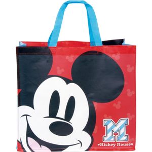 ARDITEX Disney-Mickey WD15172 Herbruikbare boodschappentas, 45 x 40 x 22 cm, Mickey Muis, Hedendaags