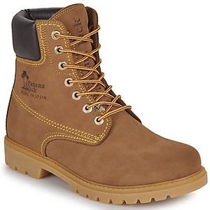 Panama Jack Panama 03 Wool Combat Boots voor heren, Bruin Avellana, 43 EU