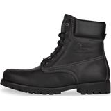 Panama Jack - Panama 03 C3 Napa Grass - Enkellaarsjes - Zwart - Nappa Leer