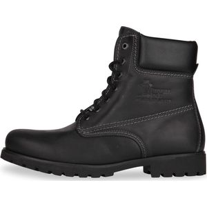 Panama Jack - Panama 03 C3 Napa Grass - Enkellaarsjes - Zwart - Nappa Leer