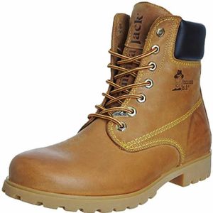 Panama Jack Panama 03 Combat Boots voor heren, Gele Gelb Vintage, 43.5 EU