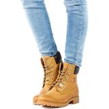 Panama Jack - Panama - Veterboots - Vintage - Nubuck Leer - Inclusief Katoenen Tas